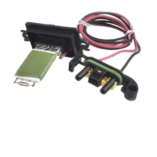 CashMuch Resistencia del motor del ventilador del coche para Renault Clio III/Grandtour, Logan I, para Kangoo reemplazo para ajuste preciso del flujo de aire y clima cómodo de la cabina