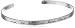Sterling Silver "God Sends An Angel to Hold Our Hand Through Life, He Named Her Mom" Cuff Bracelet, 7"