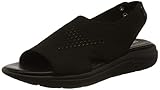 Transpirable Geox D SPHERICA EC5, Sandalia. Hombre, Negro, 39 EU