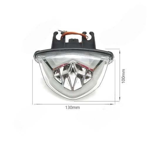 Intermitente integrado y freno luces trasero para GSXS 750 GSX-S 1000 2017-2023 6
