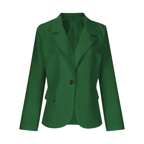 Womens Casual Blazers Stretch Lapel Collar Open Front Work Office Blazer Jacket Long Sleeve Slim Fit Suit Blazer4