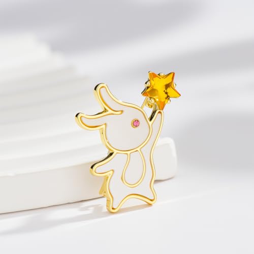 Image of Cute Animal Brooch Pins, Animal Theme Brooches Accessories for Clothes, Birthday Christmas Gift for Women