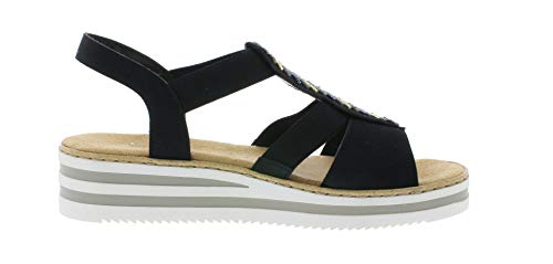 Rieker Rieker Damen V02c1 Sandalen dames sandalen. - Image 5