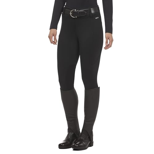 Kerrits Sit Tight Wind Pro Knee Patch Tight Black Size: S