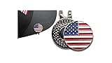 Mulligan Hooligan USA Flag Ball Marker + Magnetic Hat Clip, Unique Golf Gift, Premium Quality, The P