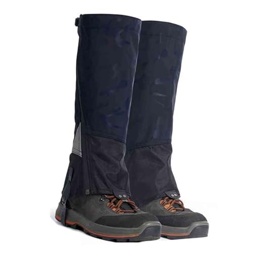 Hiking Gaiters,Adjustable Leg Cuffs, Breathable and Lightweight for Outdoor Hiking, Perfect for Hunting, Hiking and Fishing(Color4)