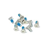 Qualité professionnelle : fabriqué avec précision avec des filetages clairs, des dimensions précises, une résistance élevée et une résistance antidérapante. Offre la même force de morsure et la même stabilité que les vis d'ordinateur.