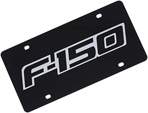 Eurosport Daytona Laser Tag License Plate for Ford F150 (Black) image 5