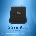 OWC 4TB Envoyé Ultra Bouton de tonnerre 5 portatif SSD Enveloppe le lecteur externe, Ultra Rapide avec TB5 Taux de transfert 6000MB/s, TB3, TB4 et USB4 Compatible, Fonctionne avec Mac et PC