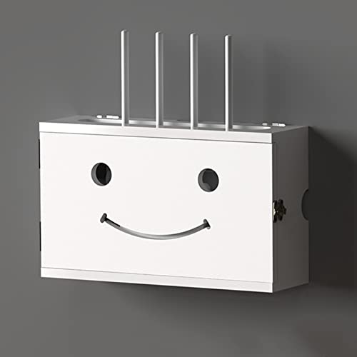 [^[[{bNX-MAǊ|WiFiCXz_[ArO[fI[KiCU[AdP[uvOCBIA34×10×20cm (Color : WHITE, Size : A)