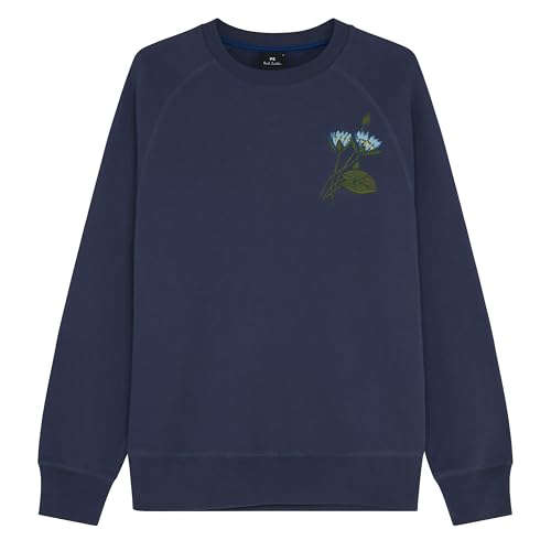 Paul Smith Ps Men's Embroidered Flower Sweatshirt
