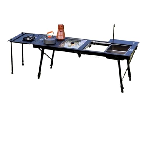 Table de camping pliante en aluminium table ultra-légère pique-nique - 4