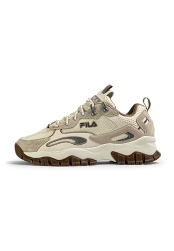 Fila Ray Tracer TR2 - Zapatillas Deportivas para Hombre, Color Blanco Envejecido, Talla 42 EU, Tortuga Blanca Antigua, 42 EU