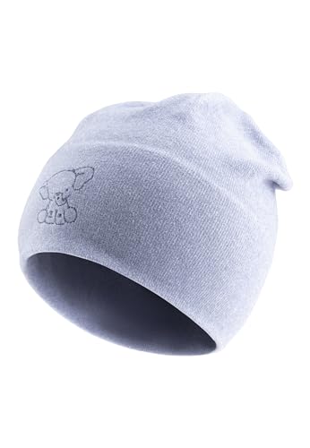 Sterntaler Beanie Elefant – leichte Unisex Babymütze aus feiner...