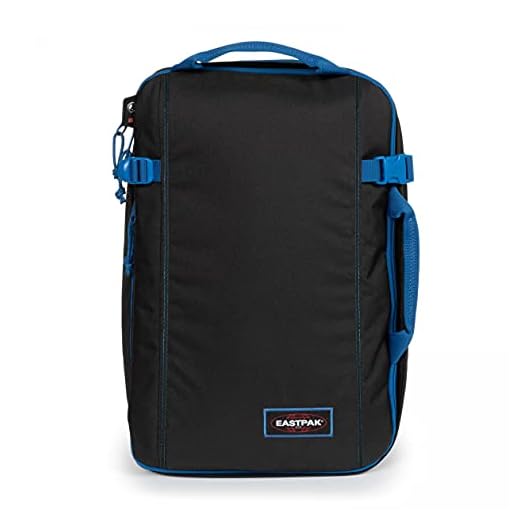 Eastpak MOREPACK Rinonera, 50 cm, 35 L, Kontrast Mysty (Negro)