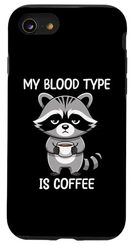 My Blood Type Is Coffee �X�}�z�P�[�X iPhone SE (2020) / 7 / 8 �p