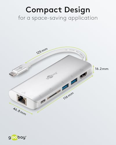 Goobay USB C Premium Multiport Dock - vue 7