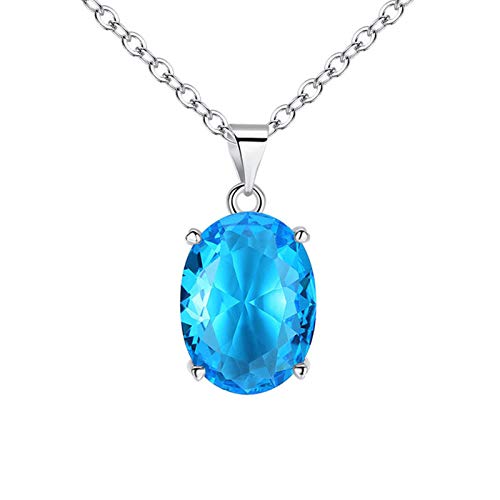 Bijoux Gemdone d'exception : collier pendentif haut de gamme Sky Lady