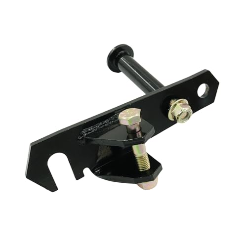Glyqxa Bolt-On Steering Stabilizer Bracket KRSS15 Compatible with 2015-2025 Silverado Sierra 2500HD 3500HD Trucks WITHOUT Factory Tabs (for Kryptonite-like material),for Chevy GMC 2500 3500 HD