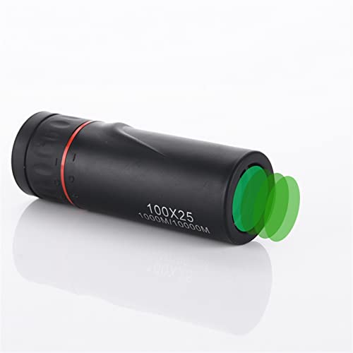 Gafas de visión nocturna Prismáticos profesionales 20X50 visión nocturna gafas altas telescopio de potencia equipo de y Camping de largo alcance nuevo para caza, acampada y observación de fauna(100x25