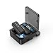 TPKKNGE Professional Wireless Lavalier Microphone for iPhone 15 16 pro max and Android with Charging Case-2 Pack Lapel Mic Plug-Play, Auto-Sync and Noise Reduction for Video Recording, Interview