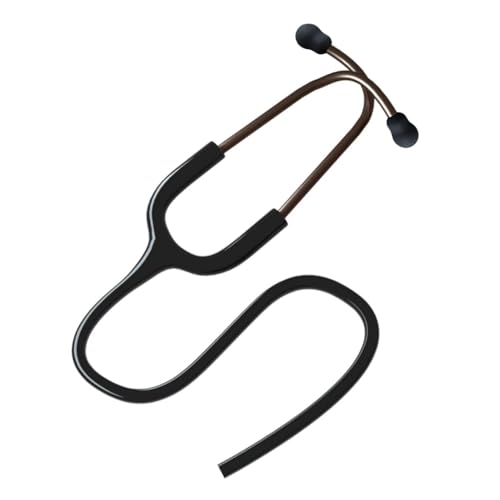 Image of Stethoscope Replacement Tube Black-Finish Tubing fits for Littmann III
