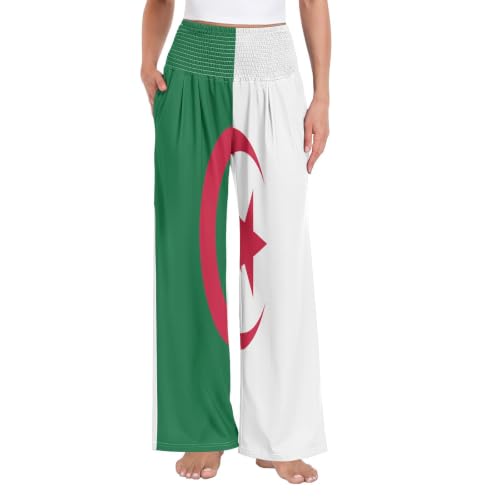 Pantalon palazzos respirant Algérie GuoChe pour femme