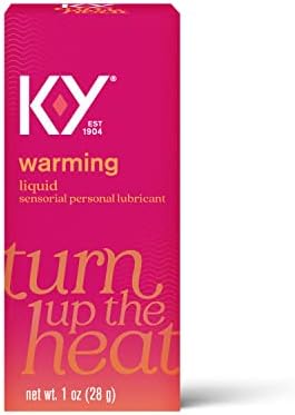 K-Y Warming Liquid Lubricant 1oz Bottle