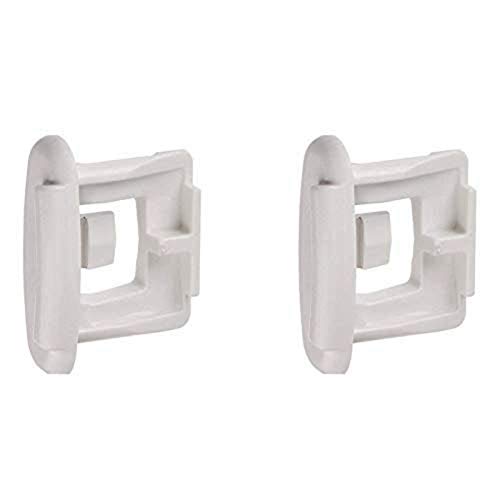 4yourhome (2PK) Generic, Compatible/Replacement for GE, Hotpoint Dishwasher Upper Rack Slide End Cap Replacement. Equivalent To Part # WD12X10304 4yourhome (2PK) Generic, Compatible/Replacement for GE, Hotpoint Dishwasher Upper Rack Slide End Cap Replacement. Equivalent To Part # WD12X10304