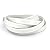 Instatrim 3/4 Inch (Covers 3/8" Gap) Flexible, Self-Adhesive, Caulk and Trim Strips for Floors, Ceilings, Countertops and More (White, 10ft Long, 1 Pack)
