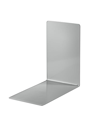 Alco-Albert 4301-29-4 Metal Bookends, Pack of 4, Grey, 14 x 14 x 8.5 cm, for School Office and Home, 14 x 14 x 8,5 cm - Image 2