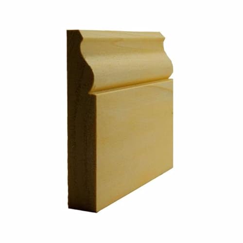 Baseboard Moulding Ewbb11, 11/16" X 4" Unfinished Solid Hardwood Trim, Cherry, 95" #TOP2