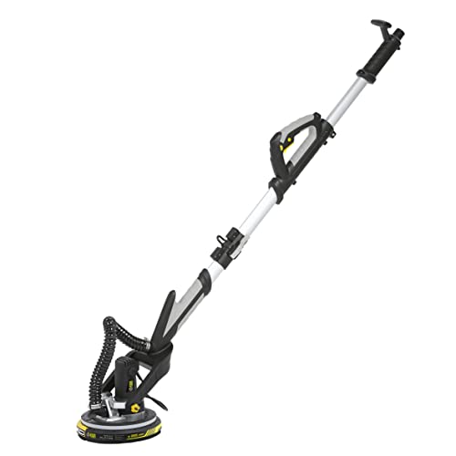 Fartools DWS 750 Ponceuse téléscopique plâtre pliable 750W.225mm, auto-aspirante, tête...