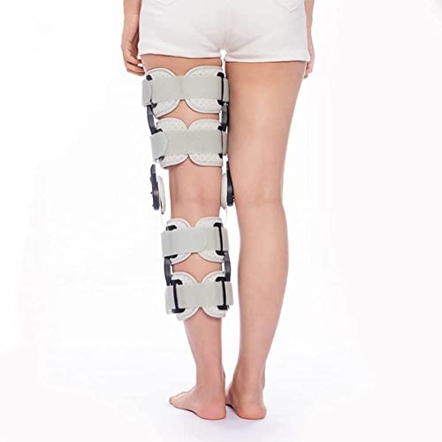 Zarux Knee Braces For Working Out Hinged Rom Knee Brace, Adjustable Leg Stabilizer Recovery Immobilization After Surgery, Medical Orthopedic Support Stabilizer After Surgery #TOP3