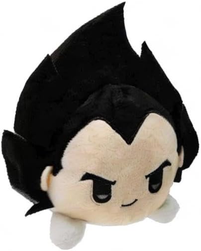 Miniatura 3 de DBZ - Vegeta - Juguete de peluche, coleccionable, suave, 6", con licencia oficial, apilable, anime
