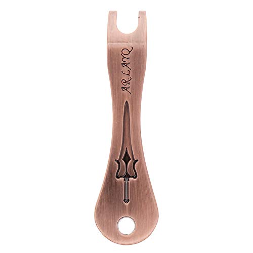 ZHUOTOP Acoustic Guitar String Bridge Pin Puller Stainless Steel Remover Luthier Tool Red Bronze