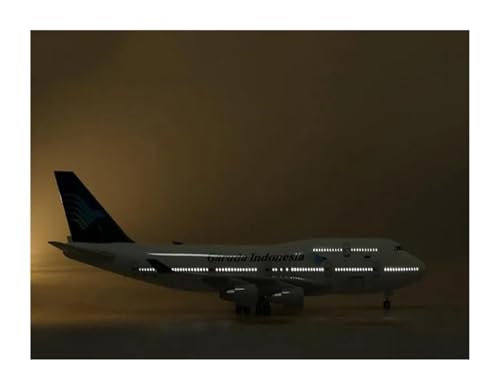 Boeing B747 Garuda modelo de avión de aleación miniatura 1/150 diecast 6