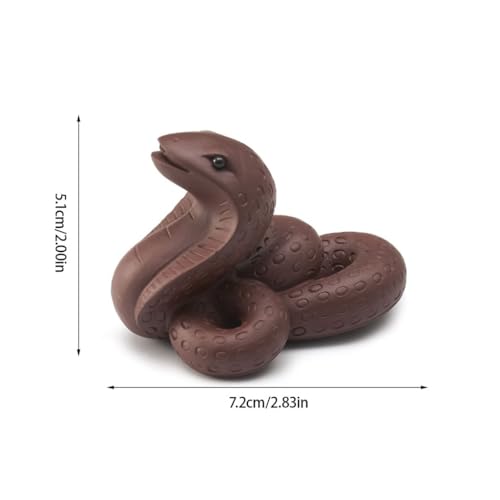 Ornement serpent en sable violet pour décorer votre bureau - 3