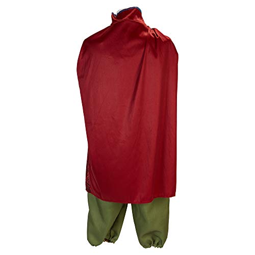 Disney Raya Warrior Costume Outfit with Cape for Girls Size 4-6X [Amazon Exclusive]