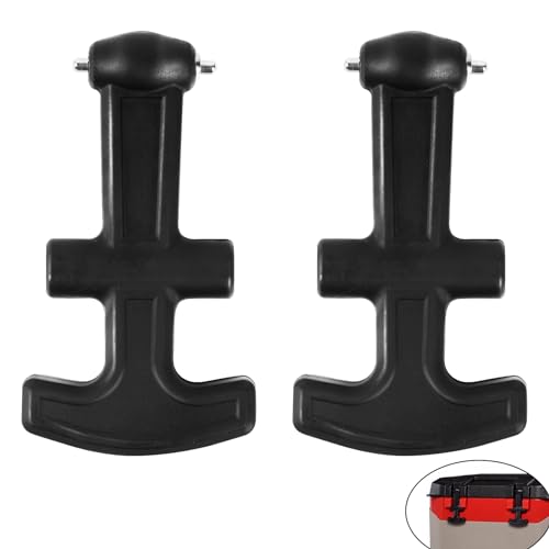 Calvana (2-Pack) T-Latch Handle Cooler, Durable Rubber & Easy Installation, Verify Model and Size Before Buying