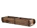 Produktbild Chic Antique Ziegelform 56cm Unika alte Backsteinform Holz Box Kiste Halter 2tlg. Doppelte Form