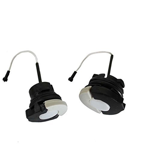 Poweka New Gas Tank Fuel Cap Oil Cap For Stihl Chainsaw Ms210