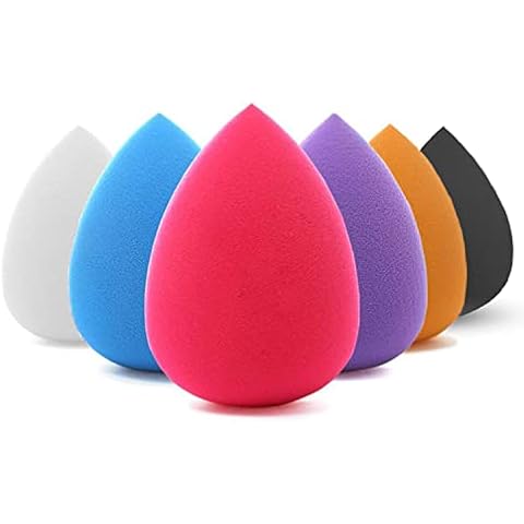 Makeup Sponge Applicators Beauty Foundation Blender Egg Shaped Great for Liquid, Creams, and Powder Multi Color Cover
