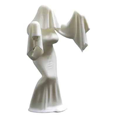 JTQYFI Festival Ghosty Lady Home Halloween Party Decor Safe Women Figure for Desktop Display Ghosty Bride Ghosty Bride Miniatura Modelo Regalo | Ya disponible en tu tienda friki favorita! En mundofriki.es!