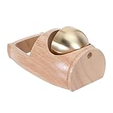 Opción de regalo significativa: la campana de entrada decorativa funciona también como un regalo creativo y considerado para familiares y amigos, y sirve como una campana funcional para abrir la puerta y como un hermoso adorno para espacios favoritos, campana de comerciante de latón, campana de entrada decorativa