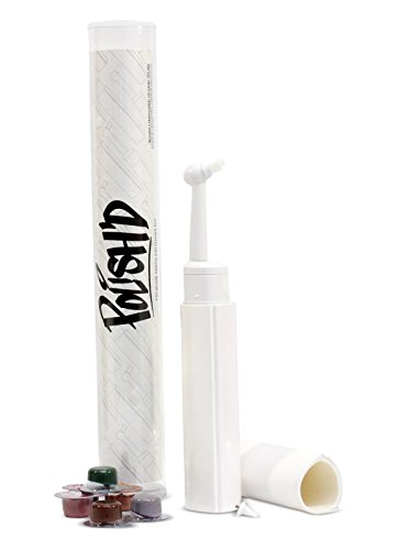 POLISH'D Premium Tooth Polishing Kit w/Professional Strength Polish - ASSORTED (Medium Grit)