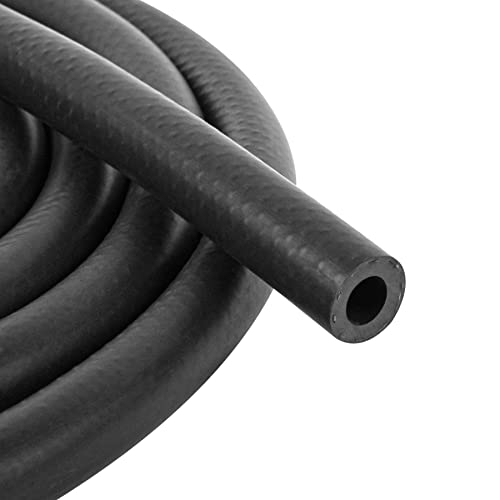 Image of 5 /16 Inch (8mm) ID Fuel Line Hose 5FT NBR Rubber Push Lock Hose High Pressure 300PSI for Automotive Fuel Systems Engines