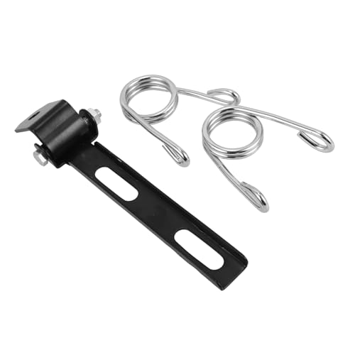 Ressorts de selle pour moto avec kit de support Amosfun pour customisation noire