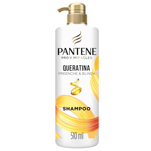 Pantene Pro-V Miracles Shampoo Queratina Preenche e Blinda 510 ml