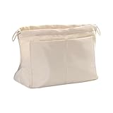 Organizer zum Einsetzen von Tote | Innentasche für den Innenbereich, Organizer mit Schultergurt, für Frauen für Reisen für Make-up für Lippenstift für Arbeit für Rucksack Tote